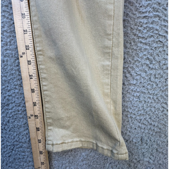 Levis 414 Womens Classic Straight Jeans Size 4 Tan Stretch Denim - Picture 6 of 16
